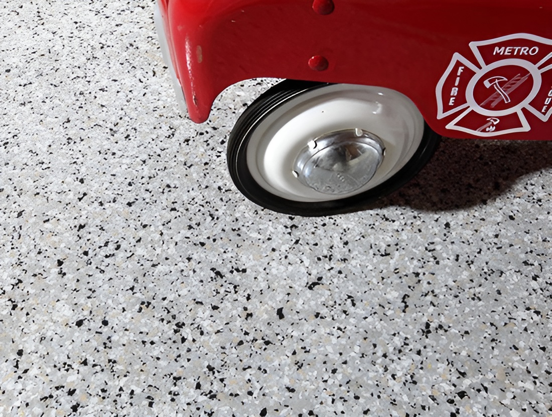 Repairing A Flake Floor