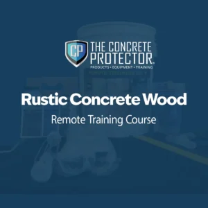 Rustic Concrete Wood Remote Training Course