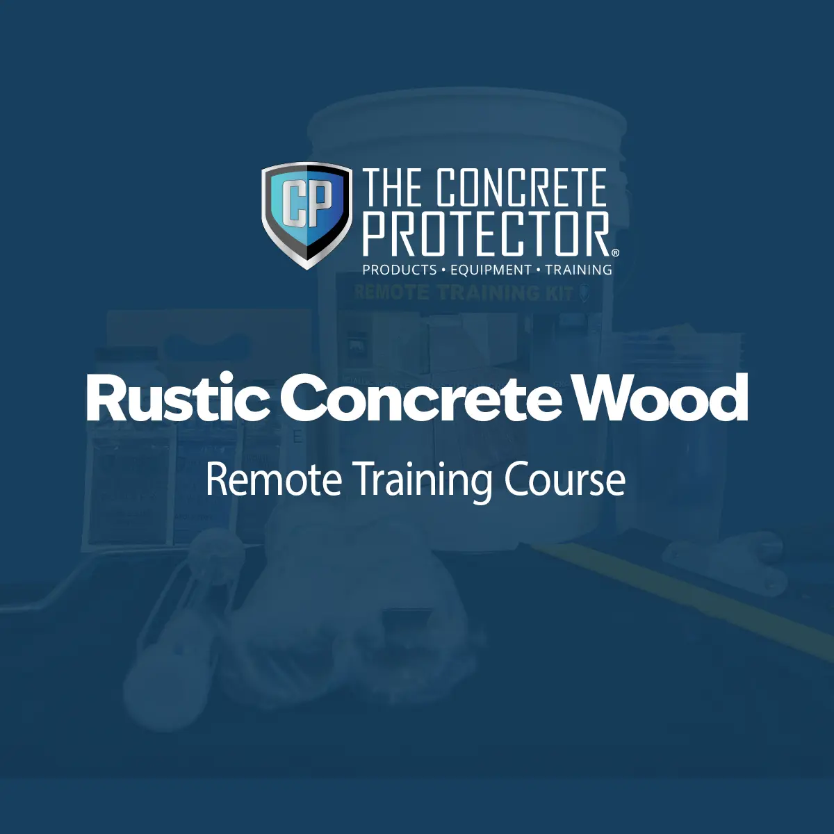 Rustic Concrete Wood Remote Training Course