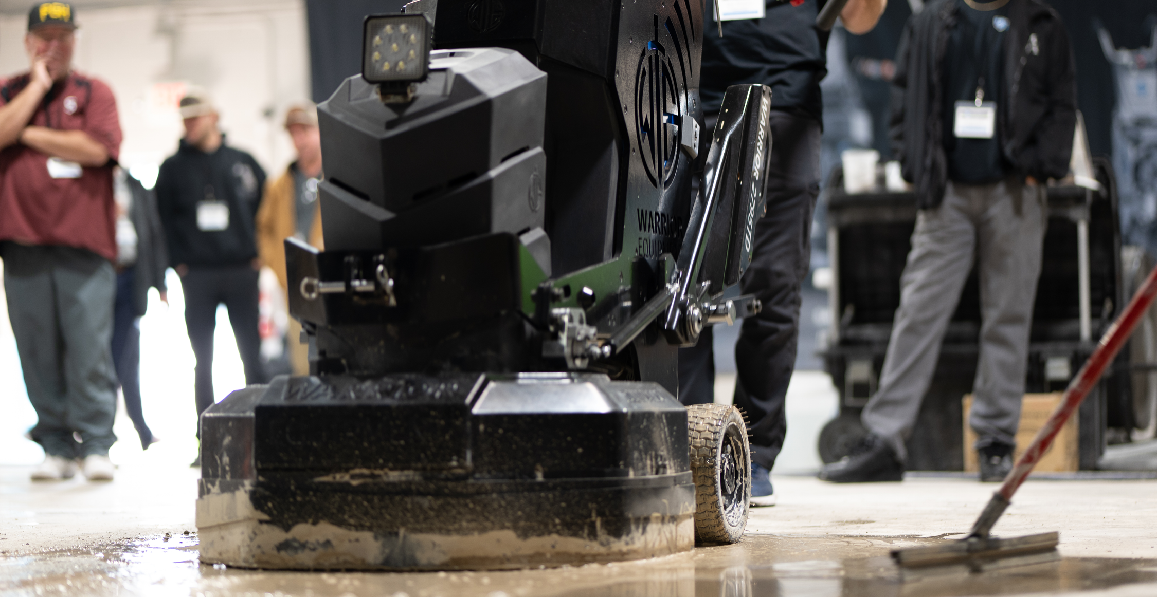 Hands-on decorative concrete training