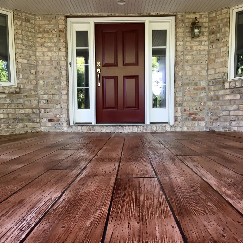 Rustic Concrete Wood finish